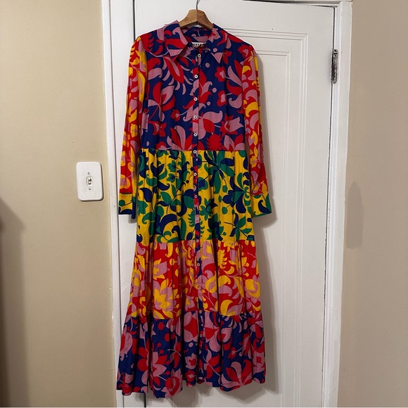 Boden Flo Cotton Midi dress - Picture 5 of 12